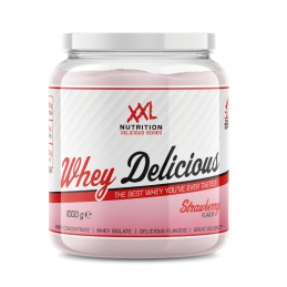 XXL Nutrition Whey Delicious - Aardbei -1000 gram