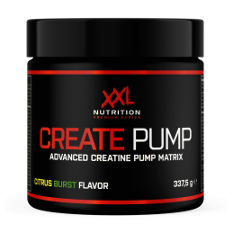 XXL Nutrition Create Pump - 337,5 gram - Citrus Burst